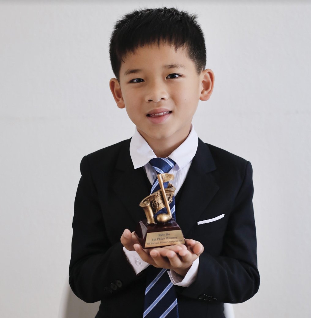 SO so proud of one of our Cambrian students! Kyle Do from Steindorf 2nd grade, won First Place in Piano classical Category in San Francisco International Innovative Competition - Fall 2022. He also got First Place in Elementary Category in 2022 US Virtual Piano Competition.
