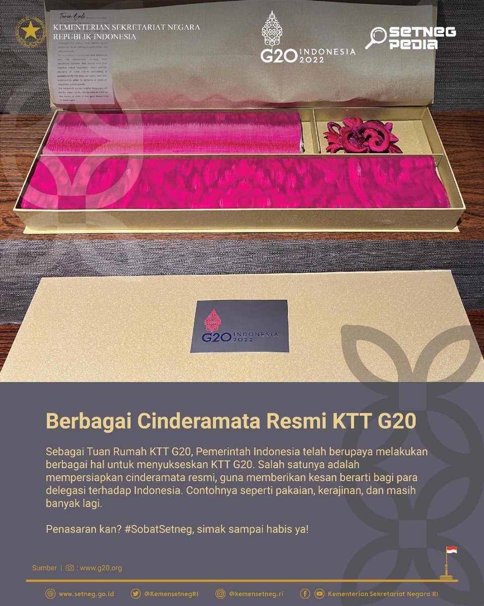 Sekretariat Negara on Twitter: "Halo #SobatSetneg, 🥰 Tidak terasa hari