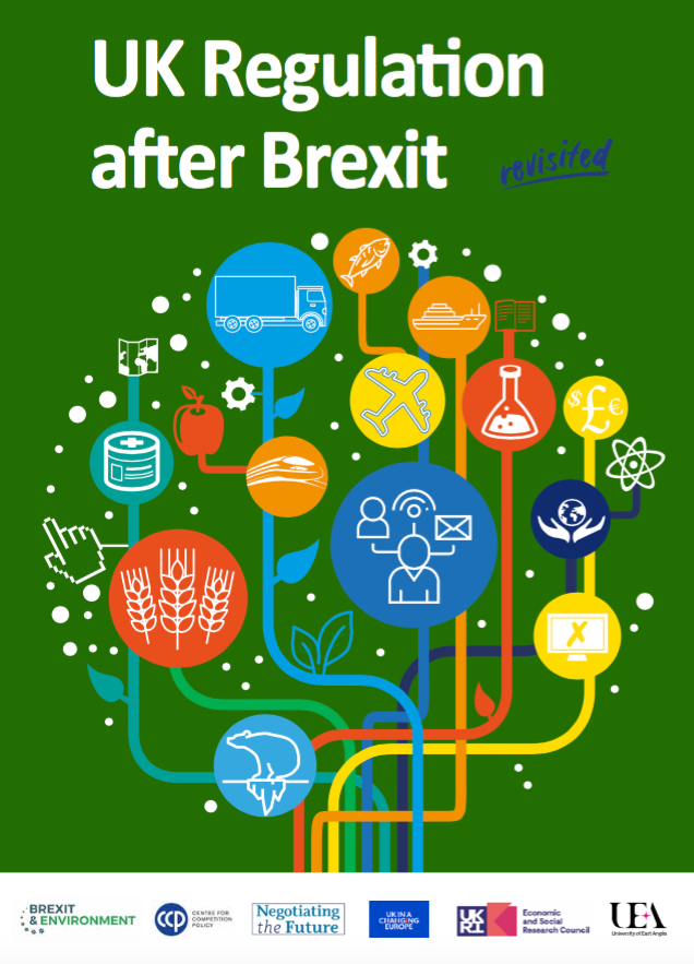 CleoDavies2's tweet photo. 🎉UK Regulation after Brexit Revisited report online! @UKandEU @BrexitEnv @ccp_uea After 2021 edition, this report covers 27 areas with #divergence #retainedEUlaw &amp; #devolution
👉https://t.co/8uyu5tNMX2 
Bonus: great panels of launch event online too!🙏to fantastic speakers🧵 https://t.co/WlekEP90Ly