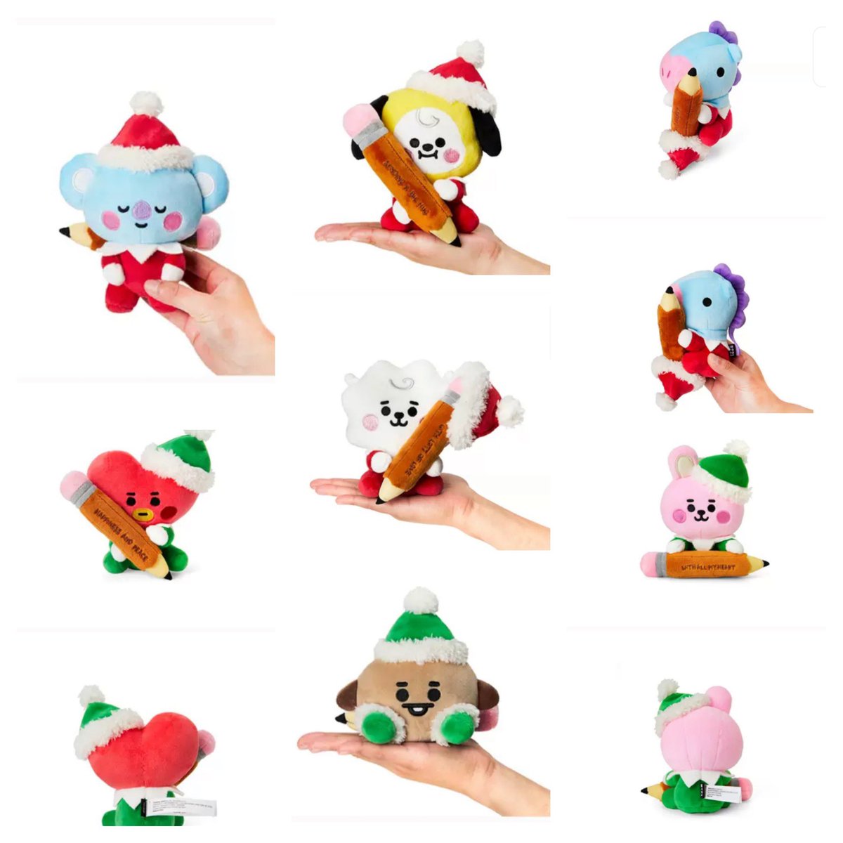 PPshop999_JK's tweet photo. ฝากรีจ้า
Pre 🇰🇷 #BT21 Christmas Holiday Plush Doll 15cm🎄

SALE10%🔥
💵รวมภาษี 550฿ | มัดจำ 250฿

📦50฿
🖤ปิดรับ 17/11 15.00น ขายช่วงไลฟ์สดรับจำกัด

🙇🏼‍♀️สอบถาม DM / เมนชั่น จอง ได้เลย
#ตลาดนัดบังทัน #ตลาดนัดbt21 
#ตลาดนัดบังทันbt21 #ตลาดรถไฟบังทัน https://t.co/hzdaPOXzsJ