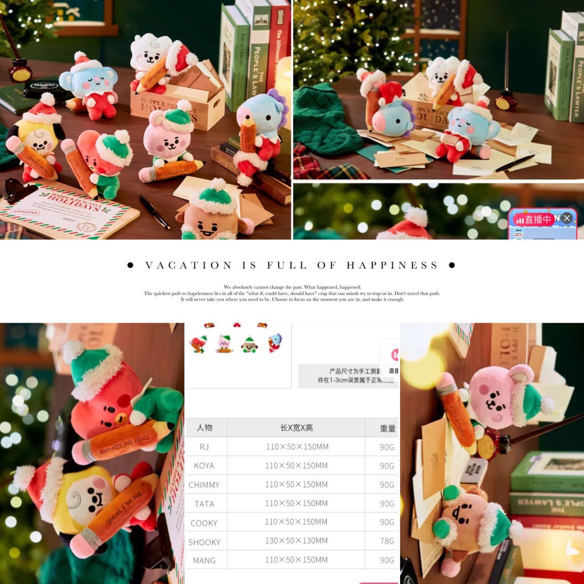 PPshop999_JK's tweet photo. ฝากรีจ้า
Pre 🇰🇷 #BT21 Christmas Holiday Plush Doll 15cm🎄

SALE10%🔥
💵รวมภาษี 550฿ | มัดจำ 250฿

📦50฿
🖤ปิดรับ 17/11 15.00น ขายช่วงไลฟ์สดรับจำกัด

🙇🏼‍♀️สอบถาม DM / เมนชั่น จอง ได้เลย
#ตลาดนัดบังทัน #ตลาดนัดbt21 
#ตลาดนัดบังทันbt21 #ตลาดรถไฟบังทัน https://t.co/hzdaPOXzsJ