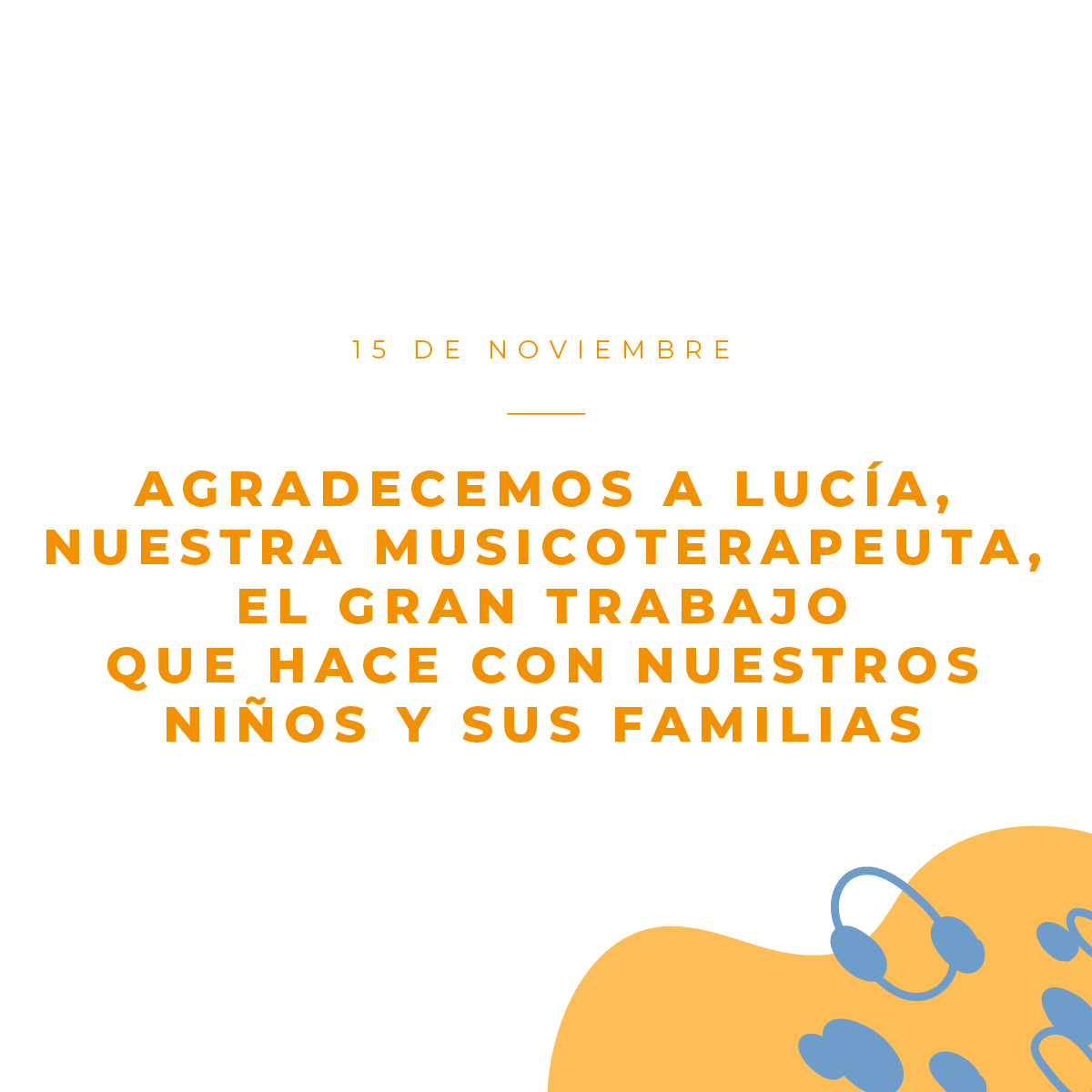 AUPA_asociacion's tweet photo. En este día europeo de la Musicoterapia, agradecemos a Lucía, nuestra musicoterapeuta, el gran trabajo que hace con nuestros niños y sus familias ❤

#aupa #niñosconcancer #cancerinfantil #asociacioncontraelcancerinfantil #menostipicos #enciendelaesperanza https://t.co/gdH5o39AJj
