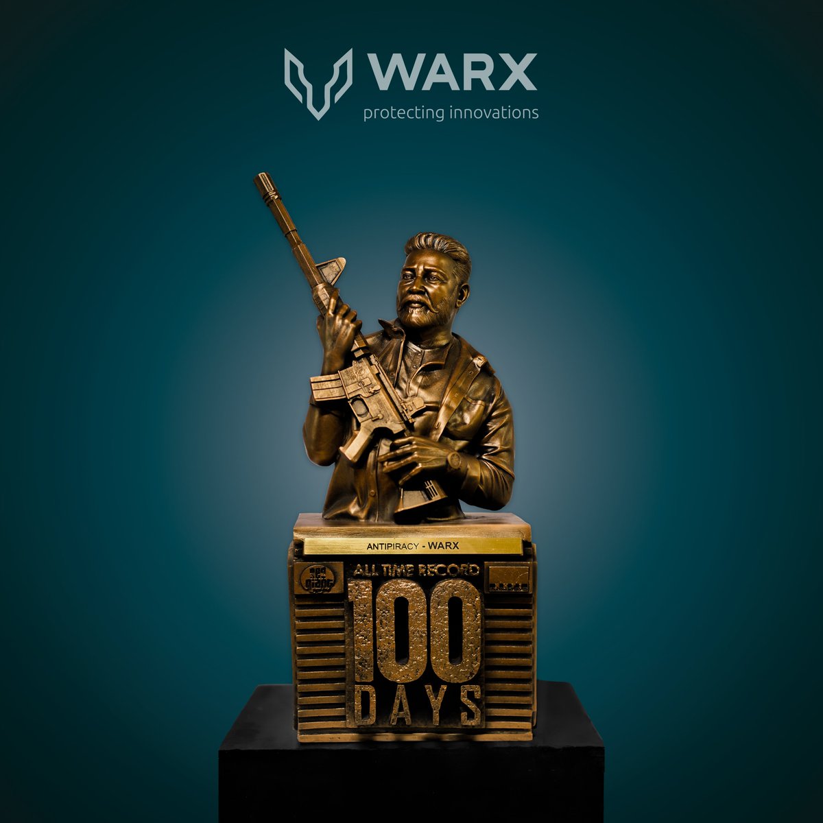 warx_in's tweet photo. It is a great honor for us to receive this special award #100DaysOfVikram We would like to thank all who believed in our team and gave us this wonderful opportunity and this delightful recognition.
@ikamalhaasan @RKFI @Dir_Lokesh @RedGiantMovies_  #Mahendran https://t.co/UlGWBV6b0Q