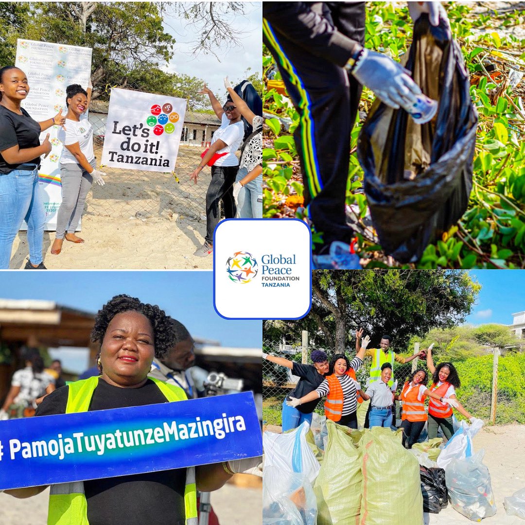globalpeacetz's tweet photo. Ushiriki na ushirikishwaji wa vijana katika kutatua changamoto za mabadiliko ya tabia ya nchi ni mhimu. 

Je unafanya nini kuyatunza mazingira yetu?

#beachcleaning #Tanzania #Letsdoit
#environment #born2save #SportsAndEnvironment
#CleanUp #YouthAndEnvironment 

@globalpeacetz https://t.co/qYyVhE9Olz