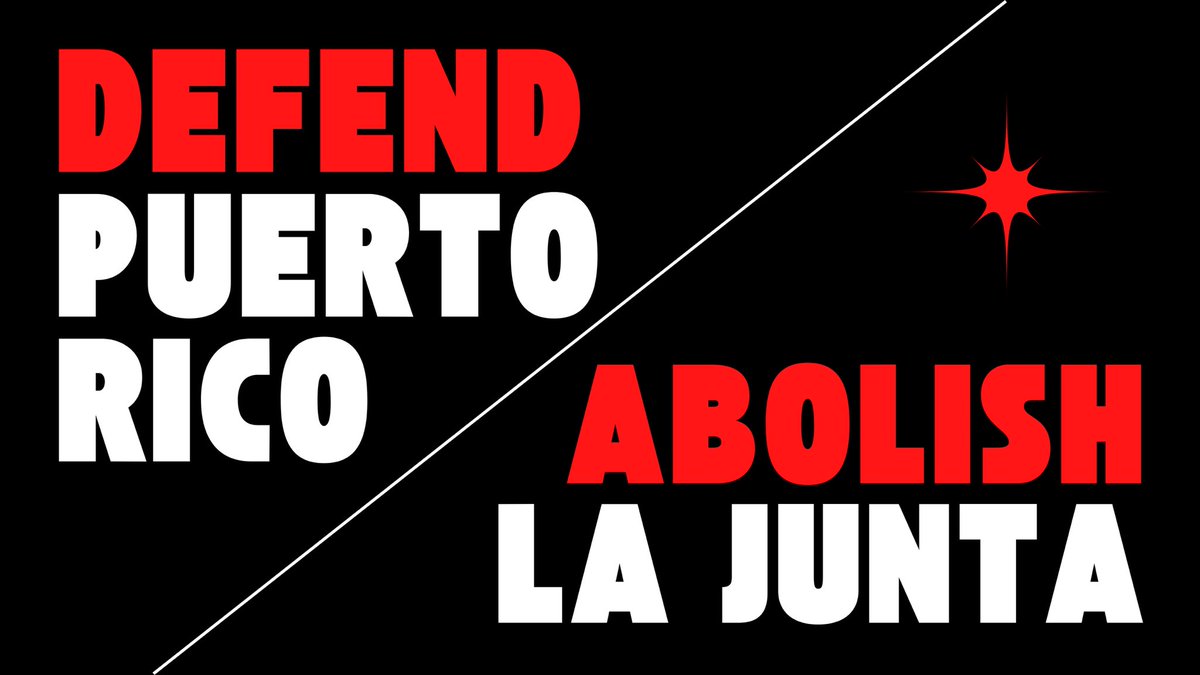 💥 DEFEND PUERTO RICO | ABOLISH LA JUNTA 💥
You can access and read the letter here: cpdaction.org/organizations-…