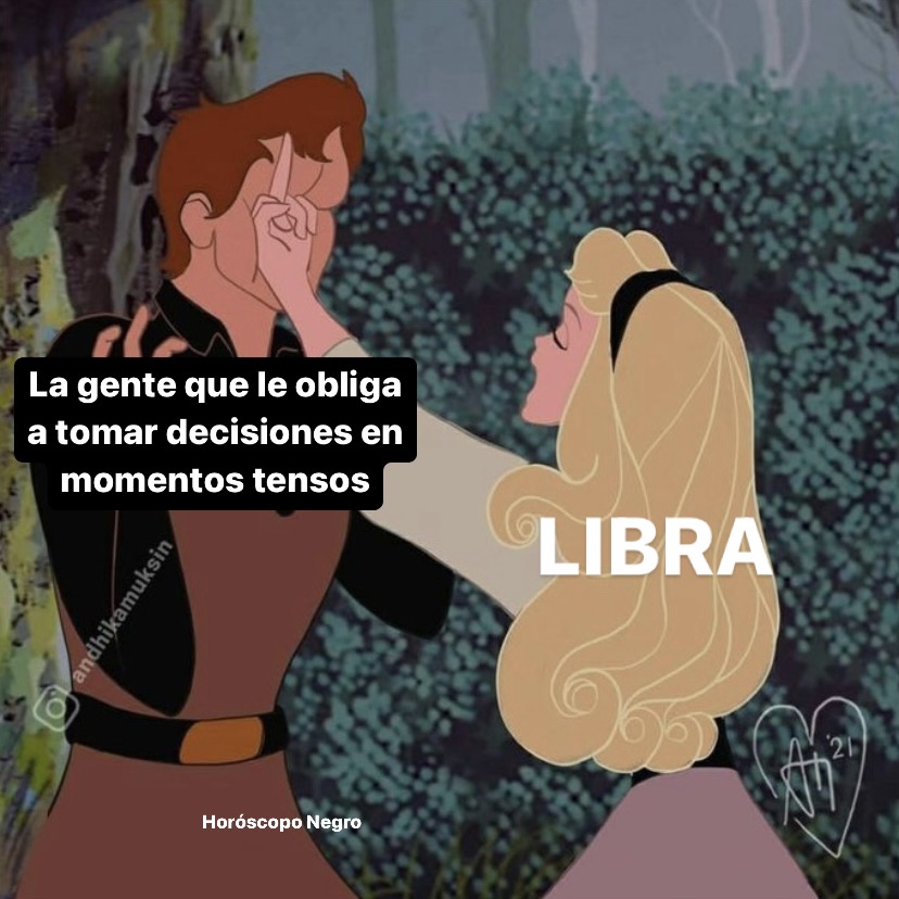 ¡Qué os den! 🤣 #libra #horoscoponegro