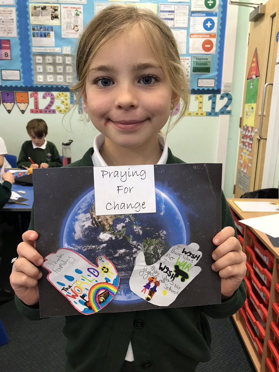 DsmJudd's tweet photo. Year 4 are praying for changes in the world @DaltonStMarys today. Did you know it is International Pray day? Ask us what we would like to change. #makingchanges #Christianvision #SayDoPray #Churchschool #prayerisimportant #prayforchange https://t.co/8uM5Xioxai