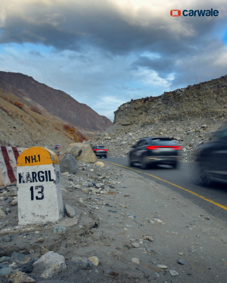 CarWale's tweet photo. SPECIAL FEATURE On the Day 1 of the Great India Drive 2022, the new Hyundai Tucson took us from the beautiful city of Srinagar through the majestic landscapes of Zojila Pass and to Kargil. 
#CWTribe #CWSpecialFeature #Hyundai #GreatIndiaDrive2022 #GID2022 #Tucson https://t.co/bwo0wa9uD2