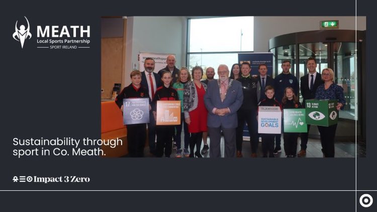 Impact 3 Zero (@impact3zero) on Twitter photo 📣 We’re thrilled to be promoting sustainability through sport in County Meath.
Incredible opportunity for <a href="/MeathLocalSport/">Meath Local Sports Partnership</a> & <a href="/meathcoco/">Meath County Council</a> to help drive meaningful social & environmental change.
🔗 impact3zero.com/meathlsp/
#Sustainability #sport #meath #ClimateAction 📣 We’re thrilled to be promoting sustainability through sport in County Meath.
Incredible opportunity for <a href="/MeathLocalSport/">Meath Local Sports Partnership</a> & <a href="/meathcoco/">Meath County Council</a> to help drive meaningful social & environmental change.
🔗 impact3zero.com/meathlsp/
#Sustainability #sport #meath #ClimateAction