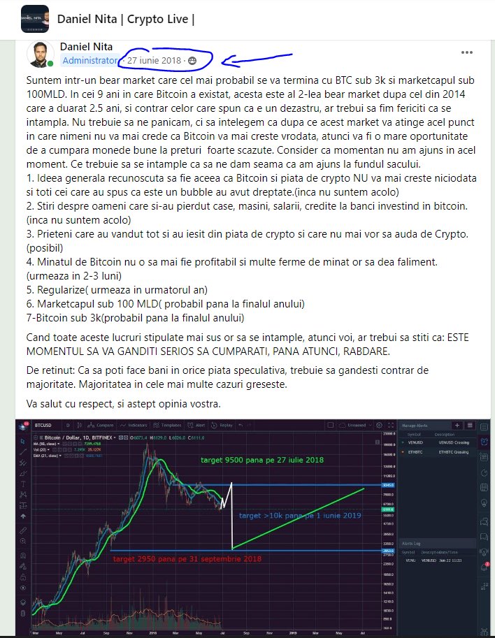 realdanielnita's tweet photo. Fiecare ciclu de bear este la fel: Un eveniment nepravazut se intampla=bitcoin e mort, apar stiri cu oameni, mai nou companii, care au pierdut tot, haterii ies la atac, minerii vand si capituleaza, nimeni nu mai crede, retailul pleaca, 2-3 ani mai tarziu moon. Este un joc brutal https://t.co/tulel7BUWp