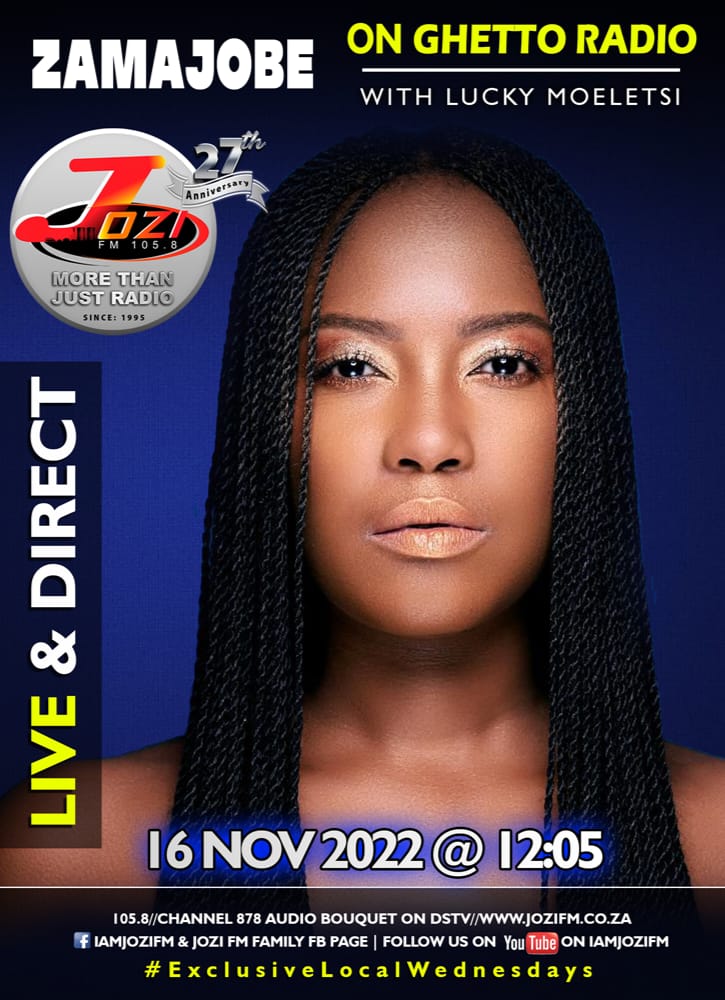 Zamajobeafro's tweet photo. Tune in tomorrow on @jozifm I will be doing a little unplugged session also. It will fun 💃🏾💃🏾💃🏾#babawethu https://t.co/27RRvkfQ4J
