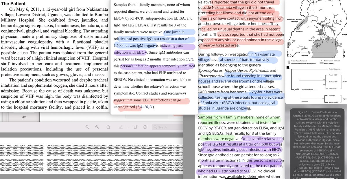xolaniboy's tweet photo. 🧵Combining & aligning the only available #Mubende 2022 #Ebola #UVRI shared sequence with all #SUDV sequences from #NCBI I've #computed this #phylogenetic_tree that indicates #intriguing #similarity with the #still_perplexing #2011 #Nakisamata (#Luwero) "outbreak". Some thoughts: https://t.co/WOQtn7DOgQ