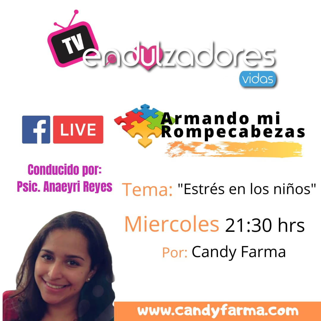 any17_05's tweet photo. Los invito a ver el Programa:

                  "Armando mi rompecabezas "  

                       Tema: " Estrés en los niños"
                  ¿Cómo identificarlo y combatirlo?

                     Miércoles 16 noviembre a las 9:30pm!

Por: Candy Farma en FB y YouTube https://t.co/0sP6WkduEc