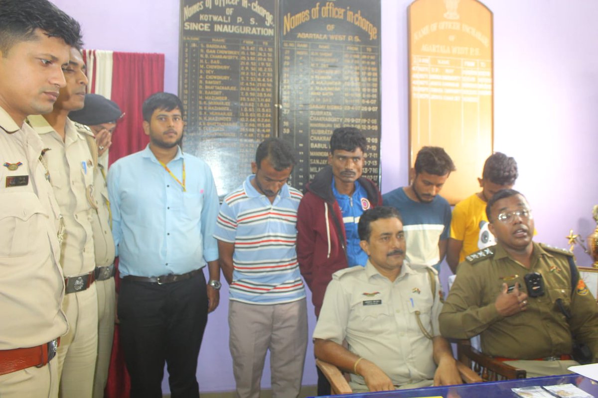 West Tripura District Police tweet media