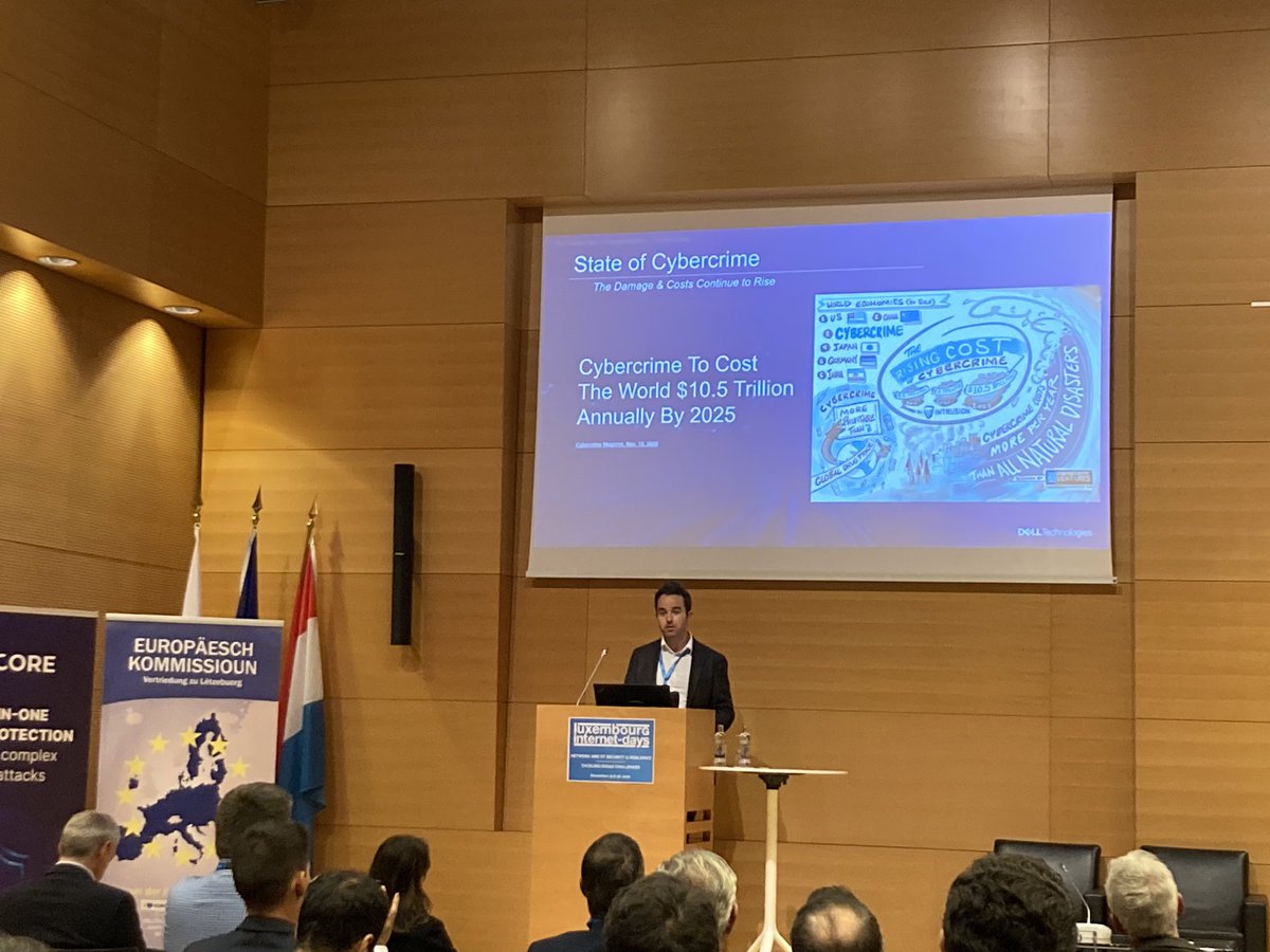 #cybercrime #Dell #LuxembourgInternetDays2022