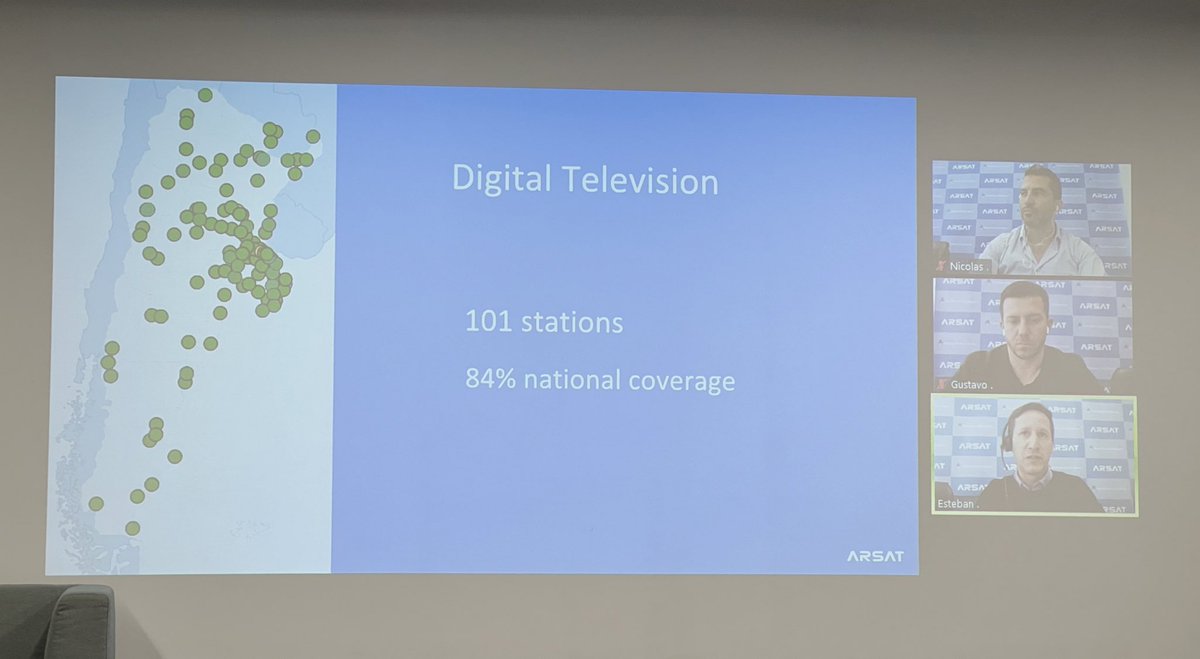 RohitYadavCloud's tweet image. Arsat’s Esteban, Gustavo, Nicolas talk at #CSCollab2022 “Cloud Services in the Core of a Multi-business Company” #CloudStackJustWorks