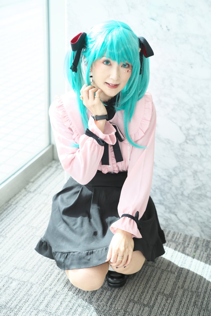 初音ミク「【コスプレ】初音ミク ヴァンパイア撮影ありがとうございました!10/16 TFT」|あんにんすぐり🐰のイラスト