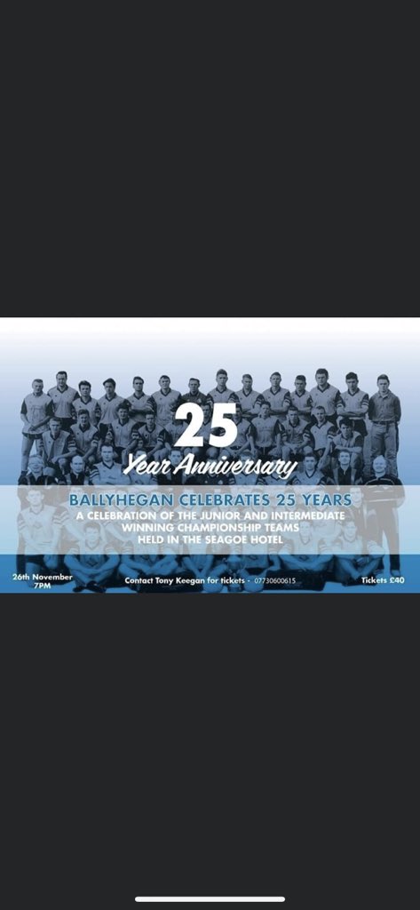 Ballyhegan Davitts GAC tweet media