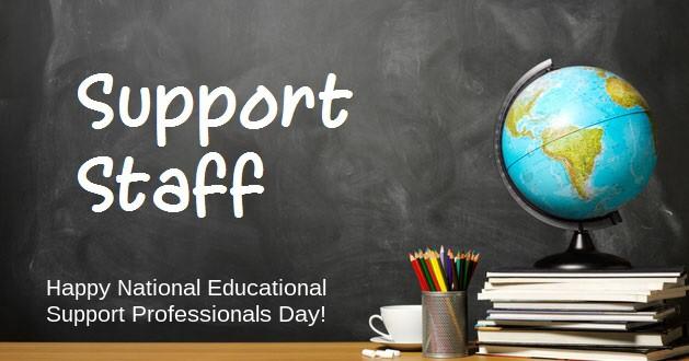 mpbaiocco's tweet photo. To our amazing @ccsd Support Staff (clerical, classroom assistants, food service, maintenance, custodians, and bus drivers) - Thank you for all that you do! @nysut #EducationalSupportProfessionalsDay https://t.co/EWJVRcPAVB