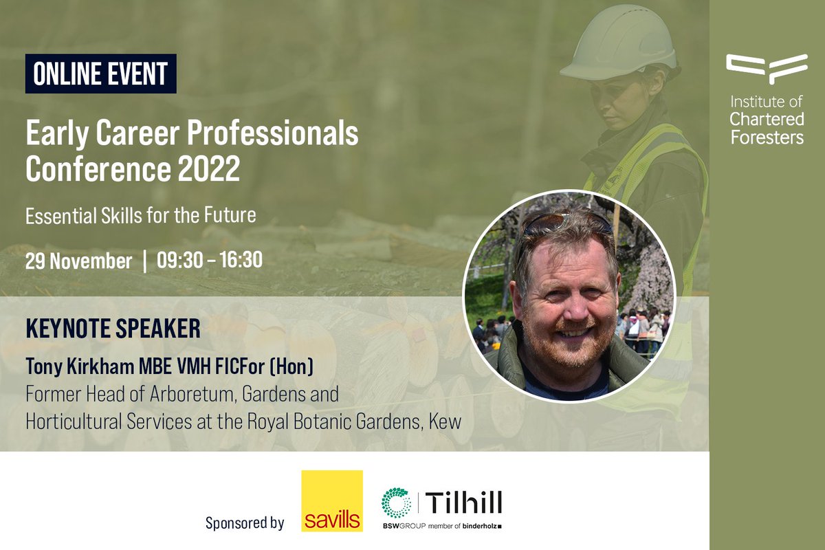 There are just two weeks until our Early Career Professionals Conference on Tuesday 29 November. Building on the current skills crisis in the sector, this year's theme is #EssentialSkillsForTheFuture and we'll hear from a range of experts.

View programme: bit.ly/3S4Sym6