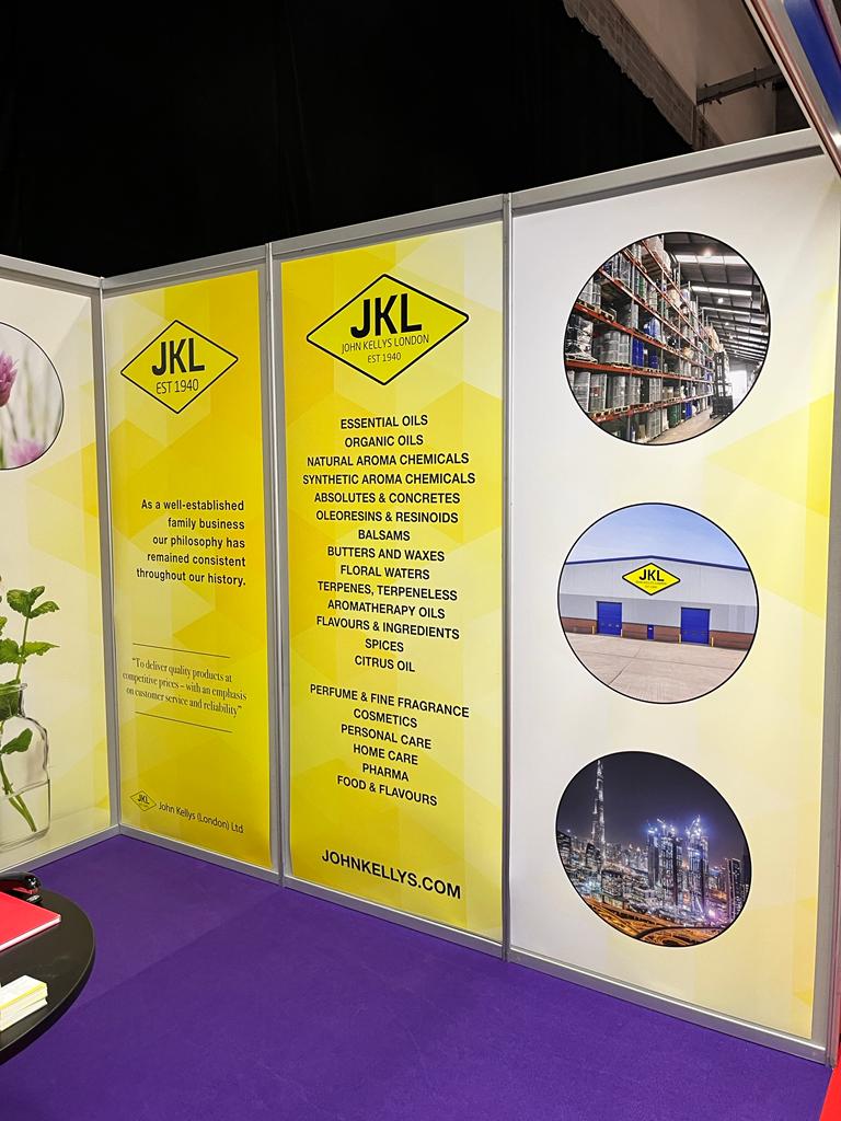johnkellyslndn's tweet photo. Ready for day one at  #scsformulate  pop over to stand 535 with any supplychain or product questions.  #jkl #johnkellys #essentialoils #aromaticchemicals #coventry #personalcare #supplychain https://t.co/ZpdrQjF5jy