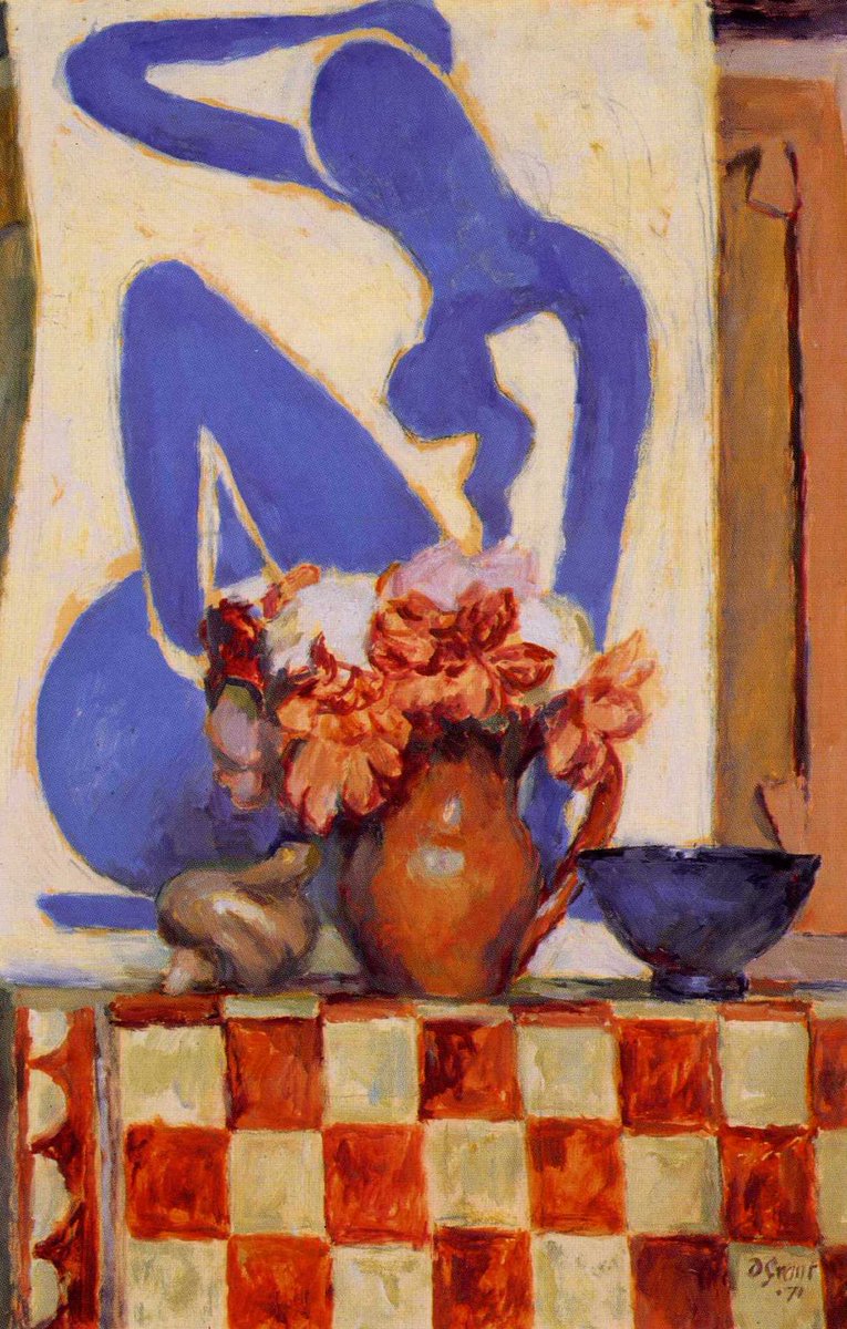 Still Life with Matisse 1971 #DuncanGrant