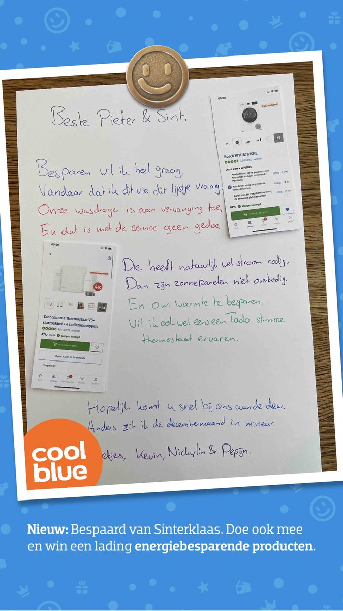 Kevin_Braam's tweet photo. @Coolblue #bespaardvanSinterklaas https://t.co/RWuG9vAxBB