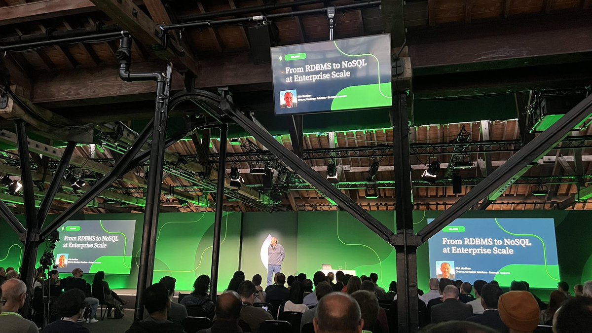 First up at <a href="/MongoDB/">MongoDB</a> London