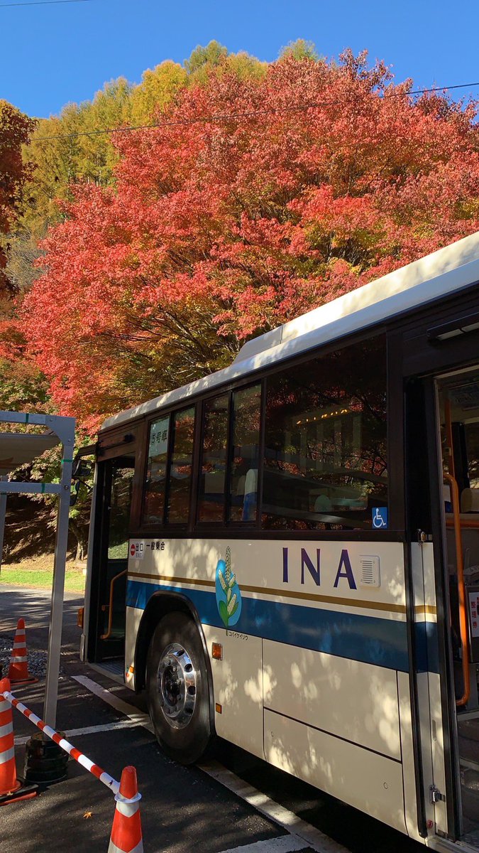 今年も紅葉がとってもきれいでした🍁
#伊那バス
#もみじ湖
#箕輪町