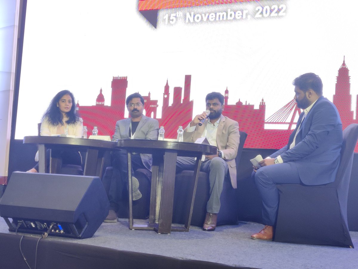 nasscom_member_'s tweet photo. "While developing products using #LowCodeNoCode platforms, orgs need to look at the product, data and customer security." Srikanth Akkapu, CloudIO Inc sharing insight on characteristics of #LCNC at #NTICMumbai
#DecodeWithNASSCOM https://t.co/6TBaBrCxQq