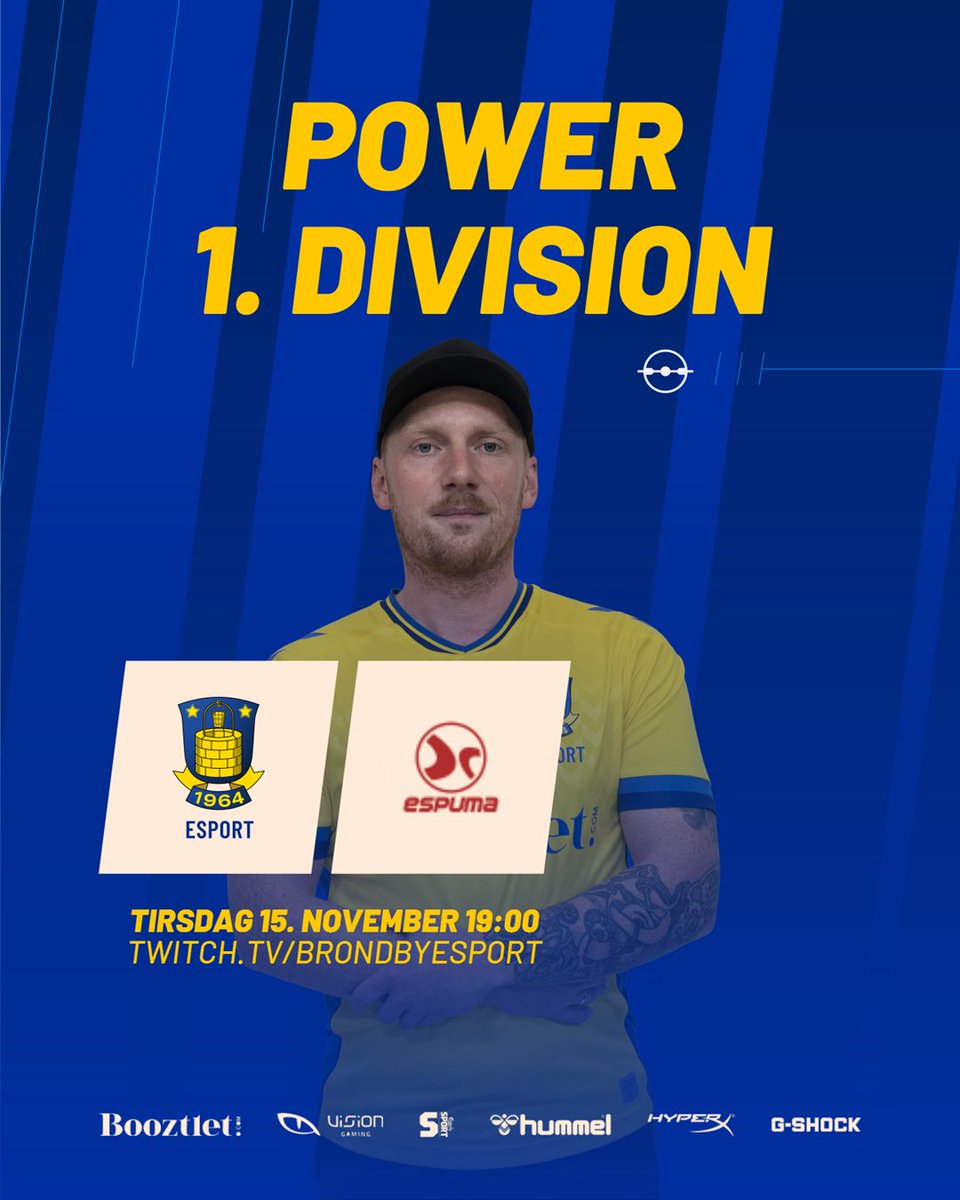 brondbyjunior's tweet photo. [CS:GO]

Runde 16 👇
🆚 @clanespuma
📅 Tirsdag
🕢 19:00
📺 https://t.co/4L5Hn4bJTY

Runde 17 👇
🆚 #RombusEsport
📅 Tirsdag
🕢 20:00
📺 https://t.co/4L5Hn4bJTY

Runde 18 👇
🆚 #Catchii
📅 Tirsdag
🕢 21:00
📺 https://t.co/4L5Hn4bJTY

#brøndbyesport #HyperX #HyperXFamily https://t.co/tGcCt6znbY