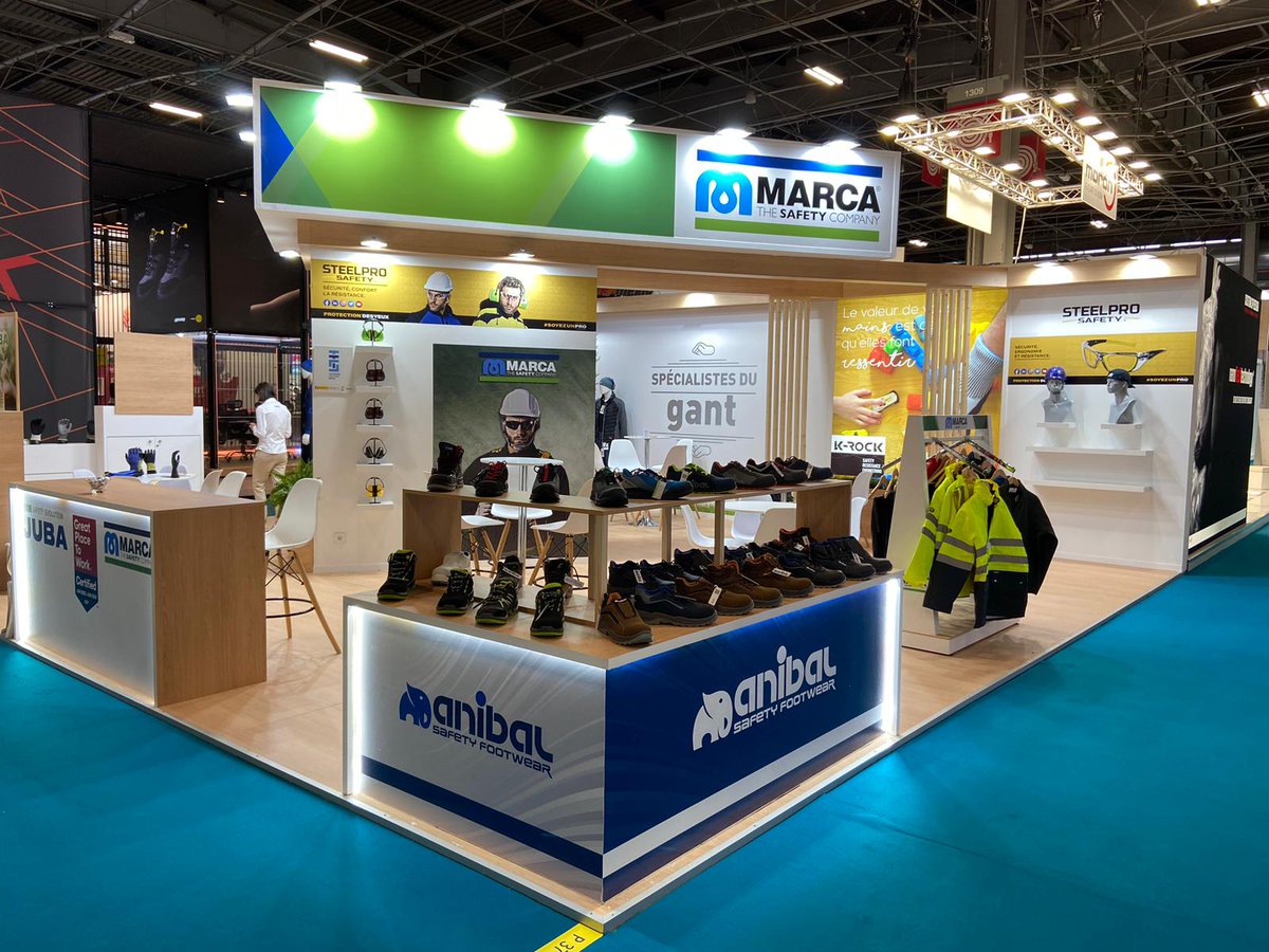 Marca_PL's tweet photo. Hoy comienza la Feria Expo Protection en París.
 
📣Visítenos y conozca todas las novedades en #Calzado, #VestuarioLaboral y #Epis.

📍Stand P37 en el Centro de Exposiciones de Porte de Versailles, París 1, Plaza de la Porte de Versailles, 75015 París.
#MarcaPL #Expoprotection https://t.co/4aAbfzmU7R