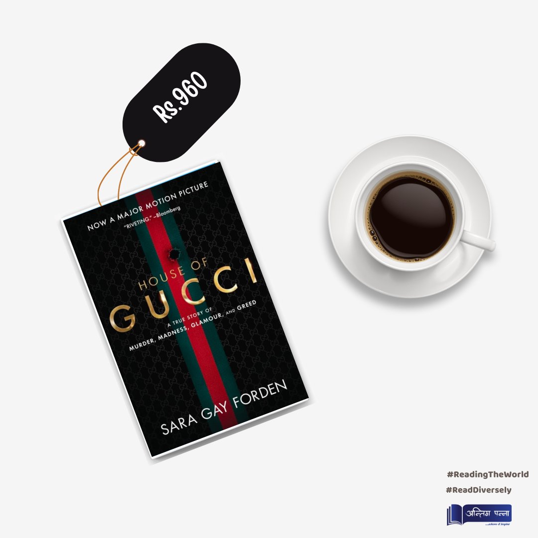 AntimPanna's tweet photo. The House of Gucci 
By Sara Gay Forden

The sensational true story of murder, madness, glamour, and greed that shook the Gucci dynasty.

Order Now !📚

#books #bookstagram #houseofgucci #saragayforden #antimpanna #readingtheworld #readdivesebooks https://t.co/xHXgHLbr8e