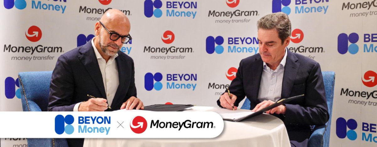 FintechBHR's tweet photo. Beyon Money Partners With MoneyGram to Enable Payments to Over 200 Countries. https://t.co/D8cMkNt1SX @beyonmoney @MoneyGram #fintech #bahrain #financialservices #payments #digitaltransformation https://t.co/dkR0G5Zlxd