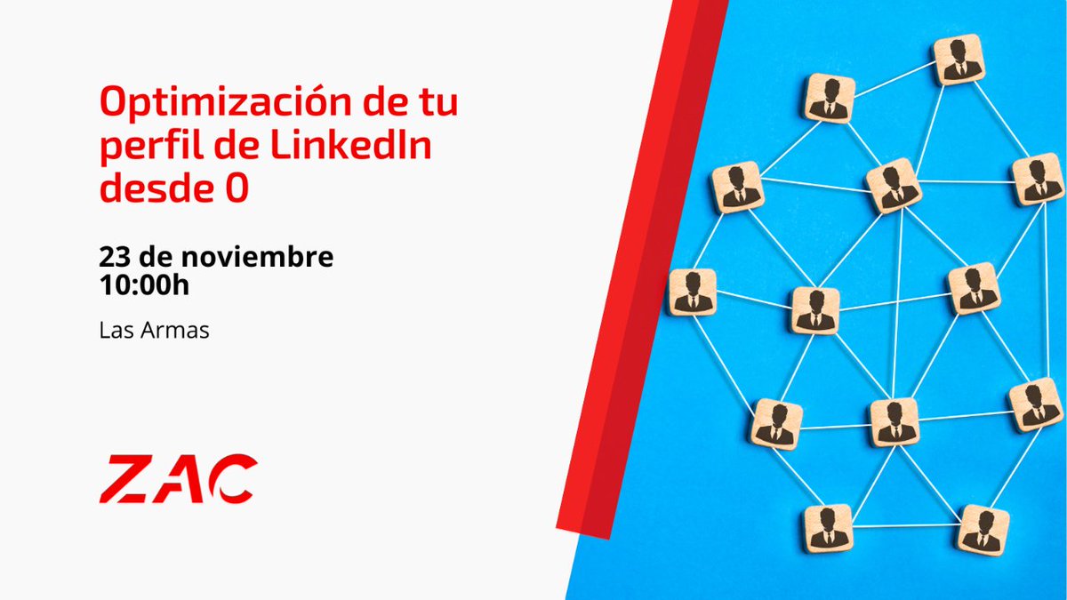 Muchas personas creen que #LinkedIn es como crear tu CV y compartirlo en formato red social, ¡pero no es cierto! ¡Compruébalo! 23 NOV a las 10h en Las Armas. Apúntate en zaragoza.es/zac/events/660…  #REDZAC con <a href="/ivanreyestena/">Iván Reyes Tena</a>