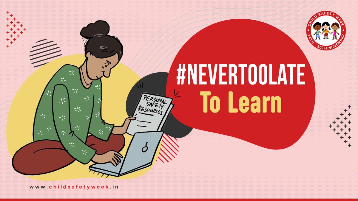 rubaroo_in's tweet photo. It is #NeverTooLate #ToLearn how to protect our children from #ChildSexualAbuse. Personal Safety Education and the reiteration of its messages at regular intervals can go a long way in protecting children from sexual abuse! Find helpful resources on 

#ChildSafetyWeek2022 https://t.co/CCvLdTvyEa