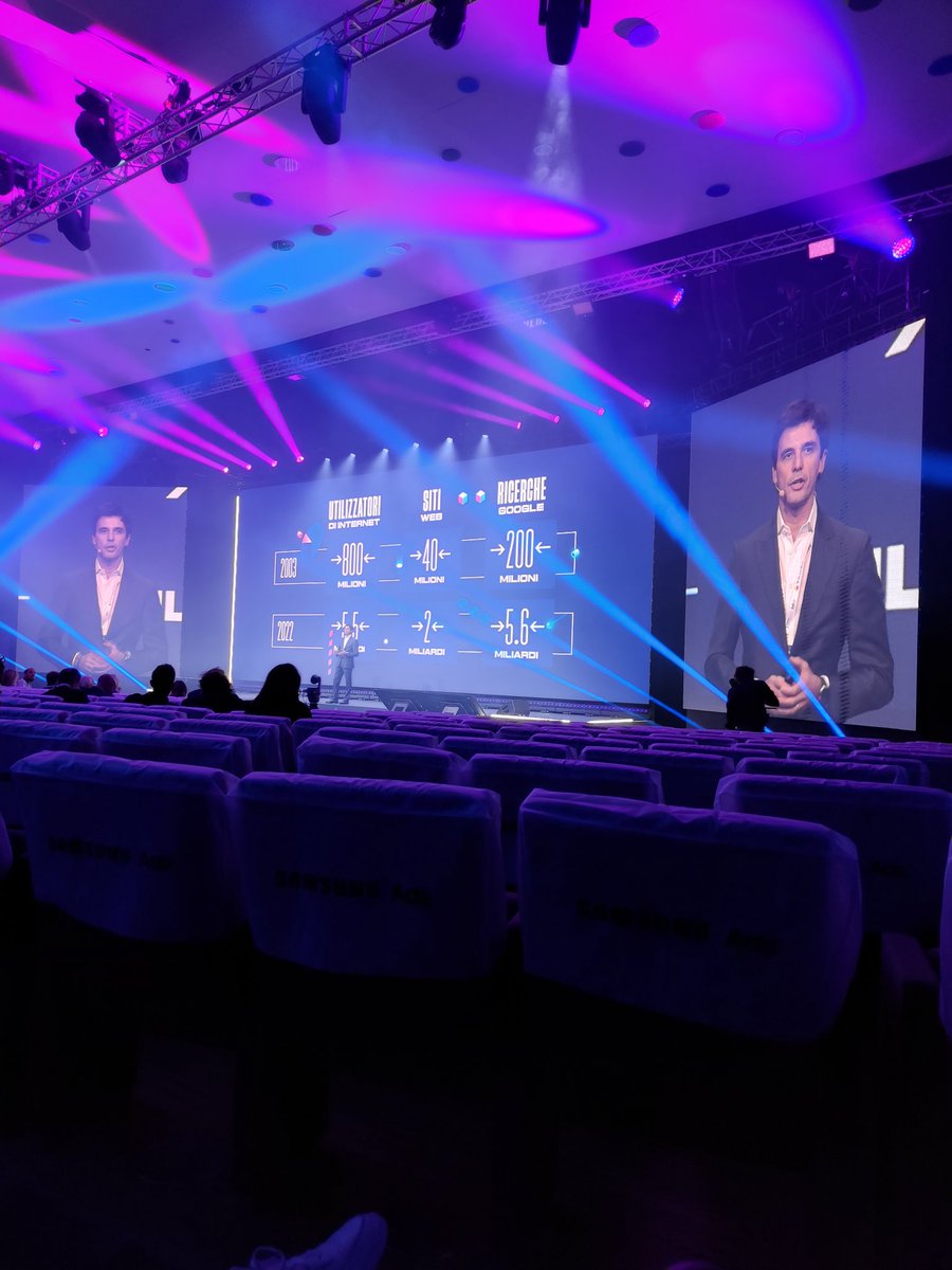 andre_strippoli's tweet photo. Inizia lo #IABFORUM2022 con @carlonoseda 
"Internet non è più un mezzo ma un ambiente"
#IabItalia 
#Decodingchange https://t.co/nP58UPSQJ5