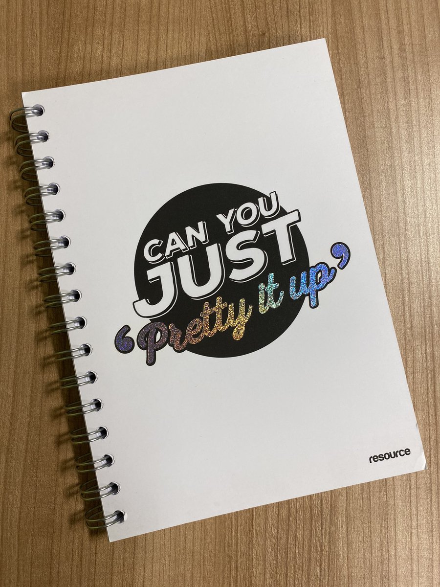 AsifChoudry's tweet image. Gotta love that feeling of starting a fresh new notepad. @WeAreResource has more swag than you can shake a stick at. The next 10 people to reply and say why they would like a new #CommsHero notepad will get one. GO!!!