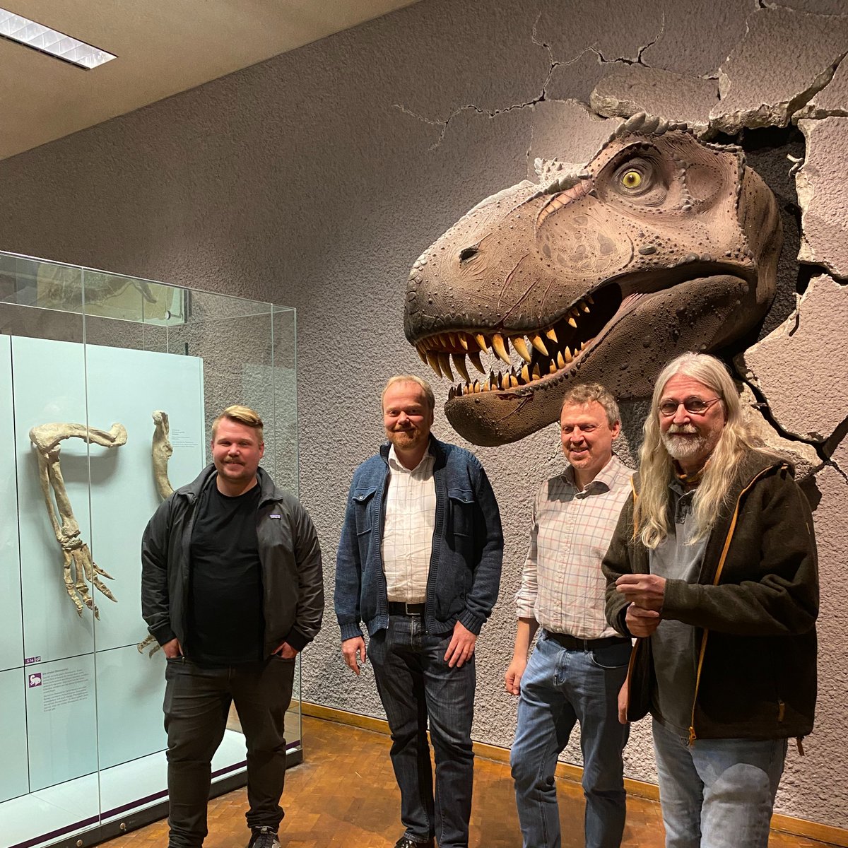 Great meeting <a href="/SMNStuttgart/">Naturkundemuseum Stuttgart</a> with the Krefeld entomologists @thoerren and Martin Sorg and <a href="/RudolfMeier15/">Rudolf Meier @rudolf-meier.bsky.soci</a> from @mfnberlin. We discussed the future of biodiversity monitoring and Rudolf gave a fantastic talk on biodiversity discovery in hyperdiverse arthropod clades. <a href="/KomBioTa/">KomBioTa</a>