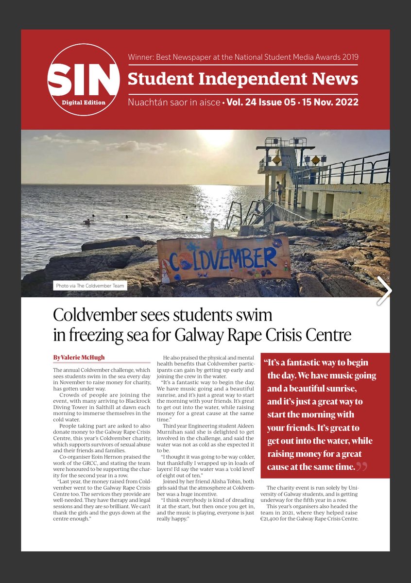 Comhaltas na Mac Léinn, Ollscoil na Gaillimhe tweet media