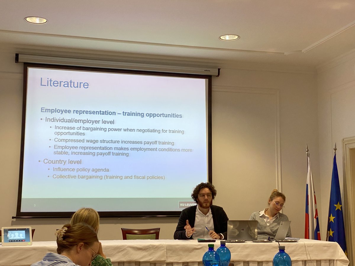 tomtir's tweet photo. Attending the 2° progress meeting of the European projeck #ISkill in Bratislava https://t.co/L4Cm3eghQU: today focusing on quantitative analysis of adult learning #industrialrelations #socialdialogue #adultlearning https://t.co/mqJ9gp7Nlm