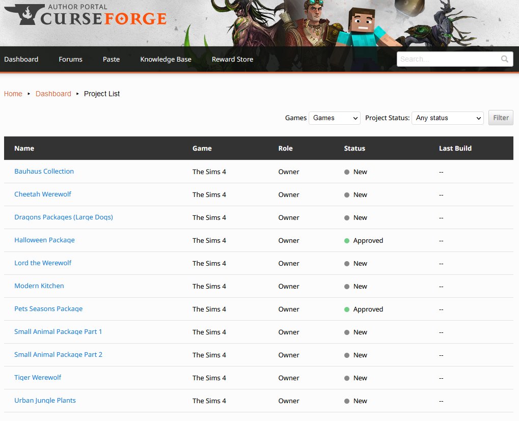 TheKalino's tweet photo. I uploaded more Sets at #CurseForge.
They are not approved yet.
I think they are very busy with all the new CC that is uploading right now.
#TheSims4ModHub #TheSims4CCFestival #TheSims4
https://t.co/frvXgGkHcD https://t.co/fe21X0BMUV