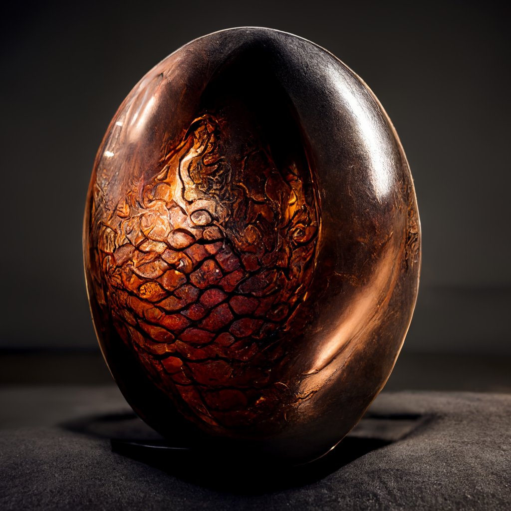 CernuMagda's tweet photo. Here is DE#179. This Dragon Egg is made of Copper. It makes it a Limited class egg (only 12). You can discover it on Rarible here : https://t.co/jlGdWXwLJJ #NFT #NFTs #Art https://t.co/EsrZ7iF0KY