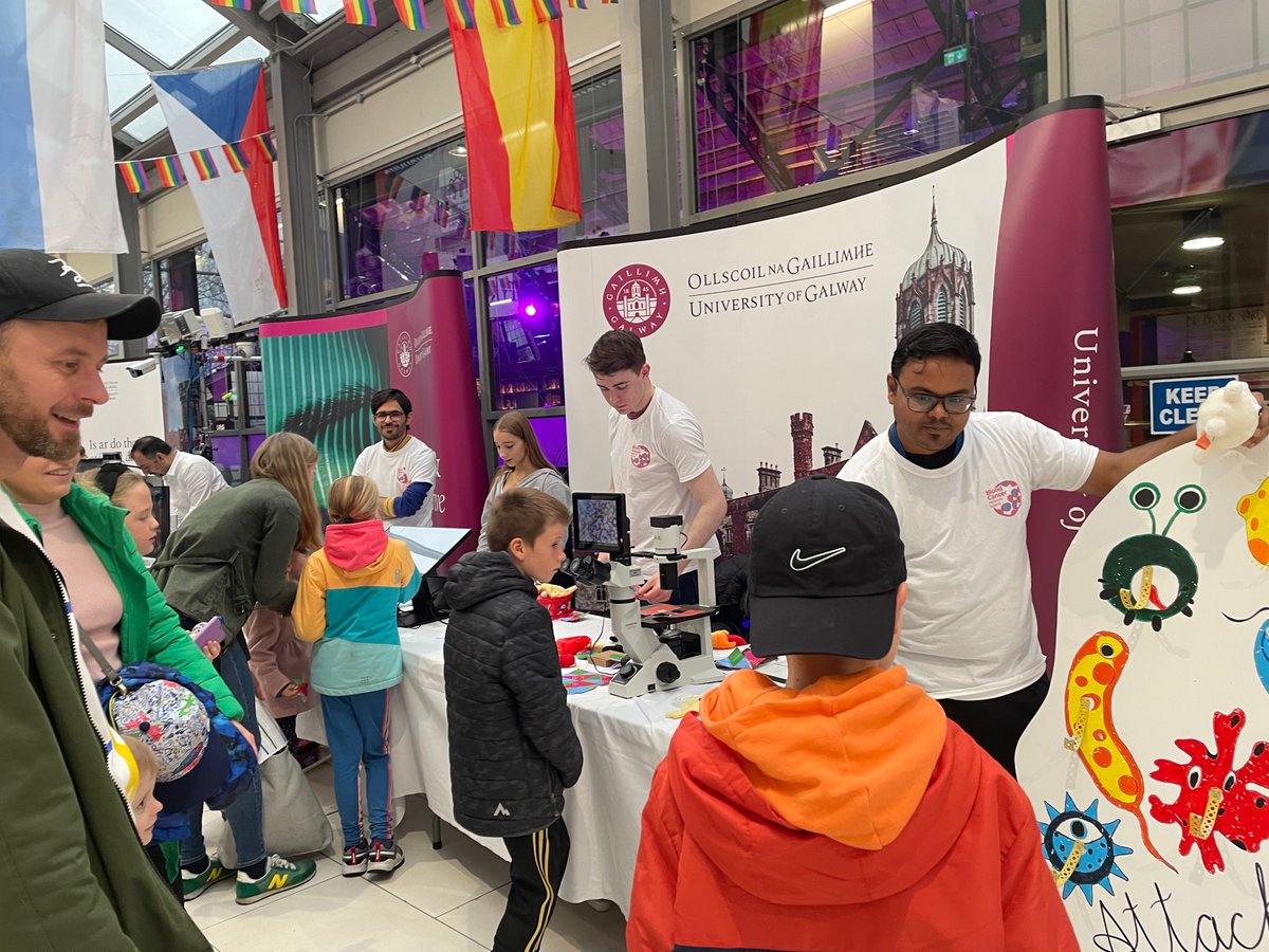 We had an excellent day at the BCNI stand at the University of Galway Science Festival on Sunday 13th Nov 2022. Many children and adults came to learn more about blood and blood cancers through play, quizzes and even some (pretend) lab work : ) Thank you to all who helped out!