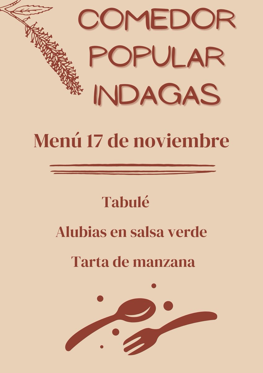 Indagas Comedor tweet media