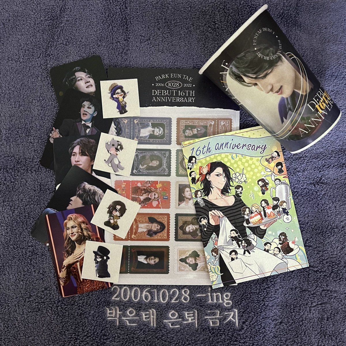 ✨𝙴𝚞𝚗𝚝𝚊𝚎 𝙳𝚎𝚋𝚞𝚝 𝟷𝟼𝚝𝚑 𝙰𝚗𝚗𝚒𝚟𝚎𝚛𝚜𝚊𝚛𝚢✨

마지막 공지 올립니다. 오늘 오후에 랜덤 특전과 후기 당첨자 특전까지 모두 우체국 택배 통해 발송 완료하였습니다. 기타 문의사항은 DM으로 부탁드리며 그동안 보내 주신 성원에 감사드립니다.