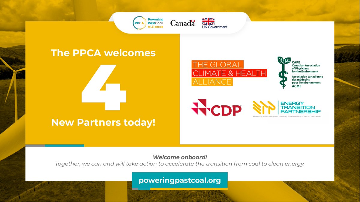 Powering Past Coal Alliance (PPCA) tweet media