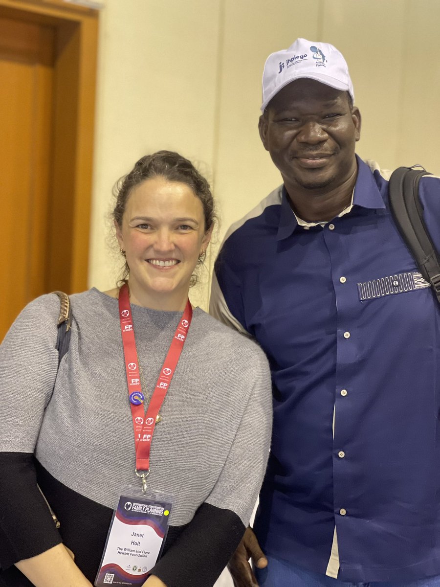 Nice to meet you @Janet_Holt8 @Hewlett_Found to discuss adolescents and youth access for sexual reproductive health rights in west aftica @DMPASCNow @ICFP2022 @FP2030Global @pai_org @JSIhealth @FP2030Global @POuagaPF