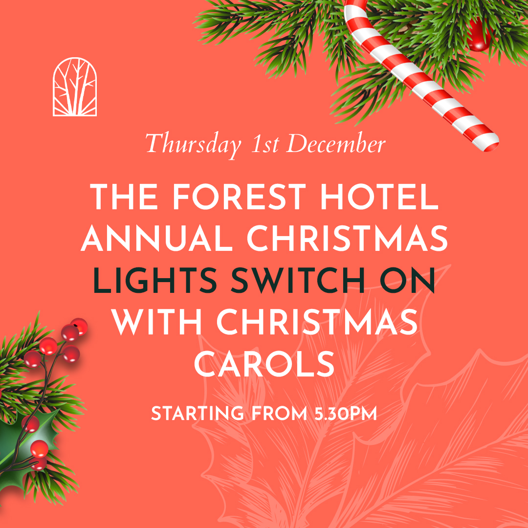 Join us on Thursday, 1st December for The Forest Hotel Annual Christmas Lights switch on with Christmas carols.

Starting from 5.30pm and serving; hot dogs, hot chocolate &amp; mulled wine. Followed by Live Music from 8:00pm.

#theforesthotel #dorridge #christmaslights #livemusic