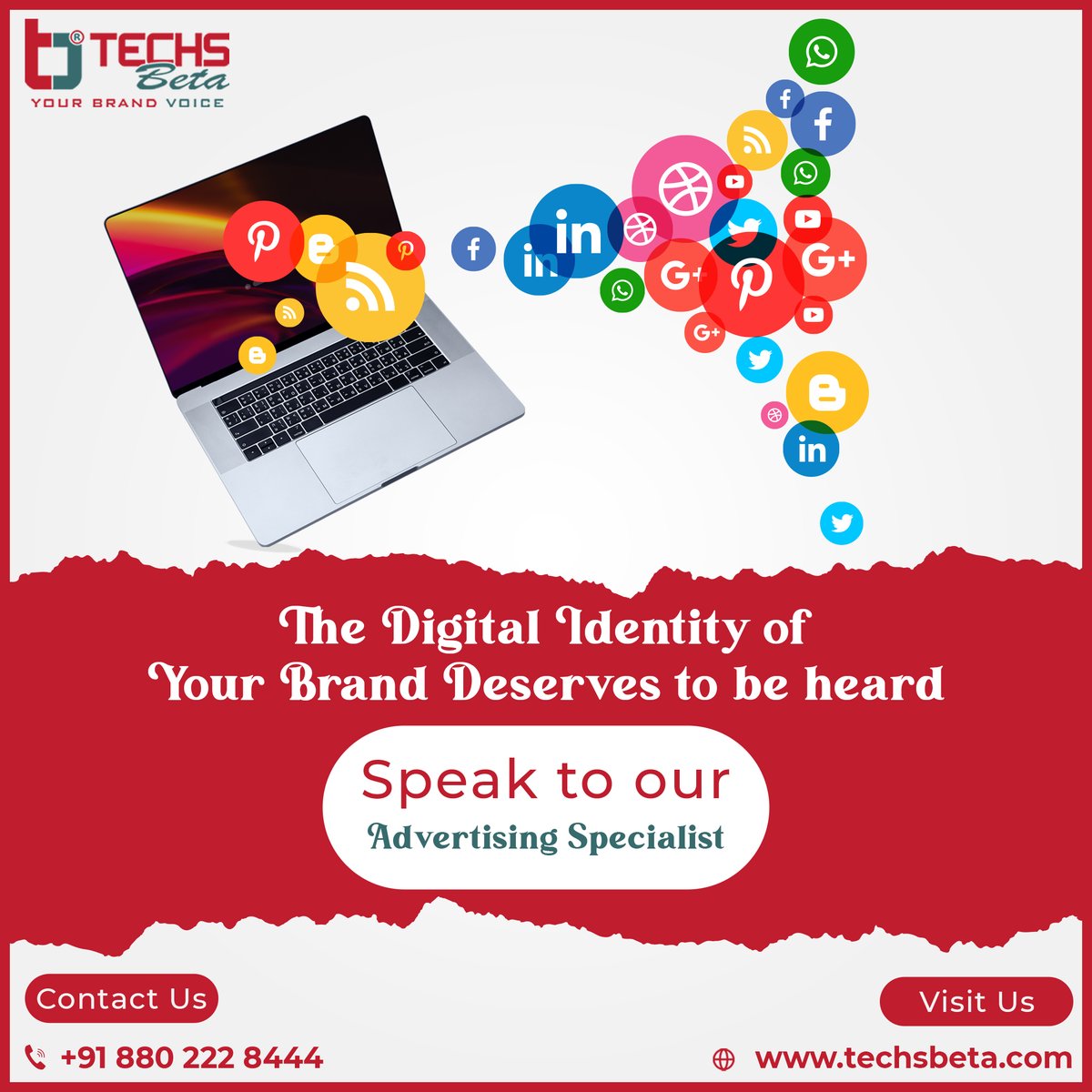 TechsBeta's tweet image. Building Digital Brands.
We will help your business with the metrics that matter most from digital presence to revenue generation.
Message us if you’re willing to take the next step and watch your business grow
#techsbeta #aligarh 
#DigitalBrands  #digitalpresence #brandcreation